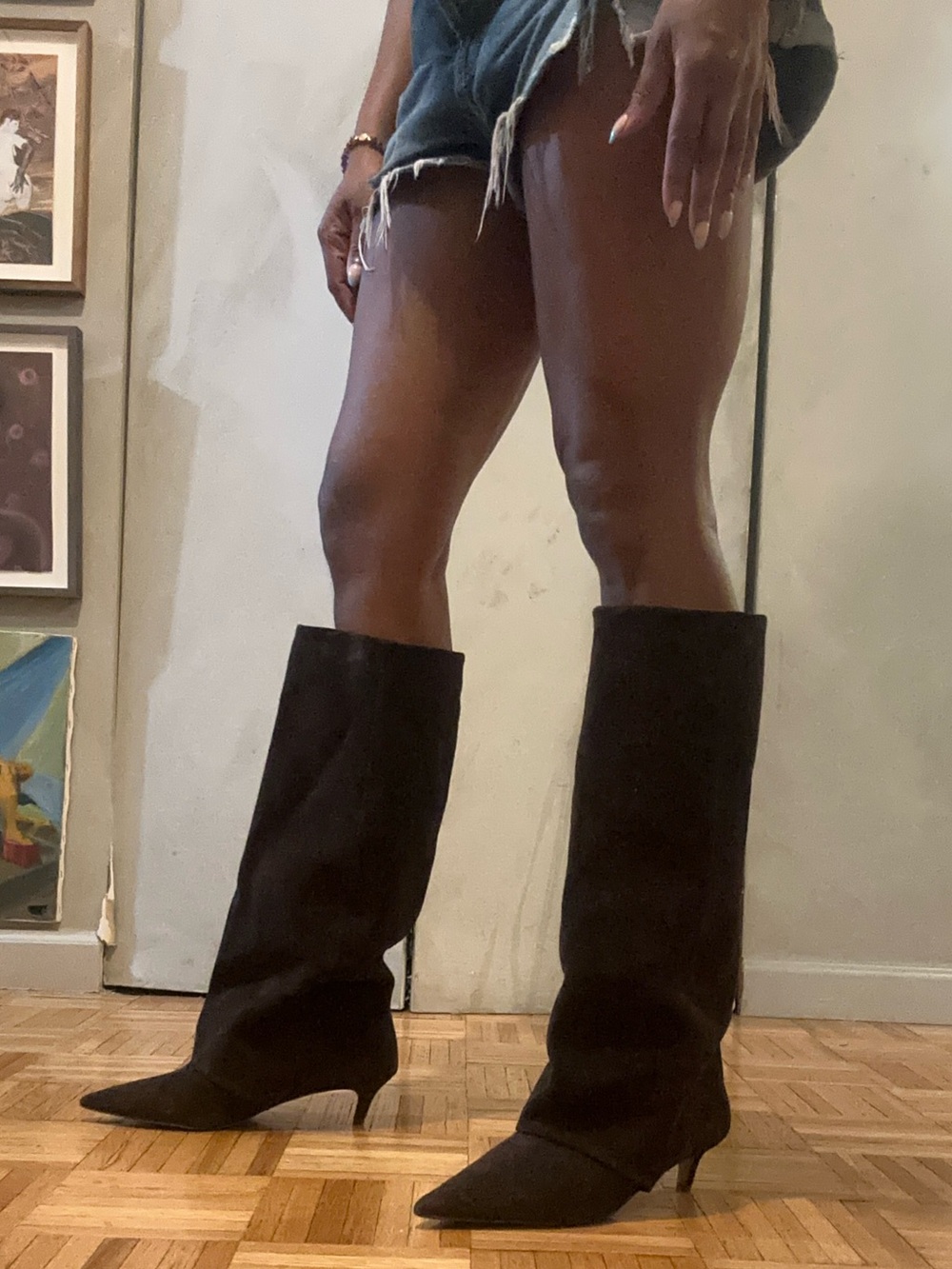Steve Madden Brown Suede Boots